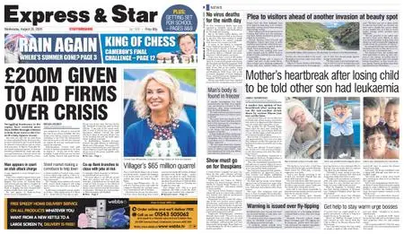 Express and Star Staffordshire Edition – August 26, 2020
