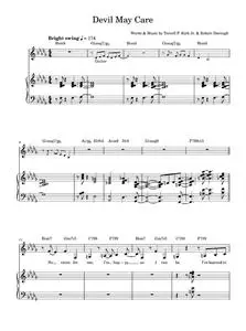 Devil May Care - Diana Krall, Jamie Cullum (Piano-Vocal-Guitar (Piano Accompaniment))