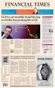 Financial Times Europe - 9 December 2016