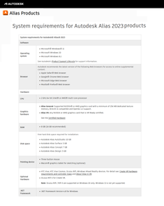 Autodesk Alias AutoStudio 2023.1.1