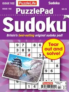 PuzzleLife PuzzlePad Sudoku - Issue 102 - 19 April 2024