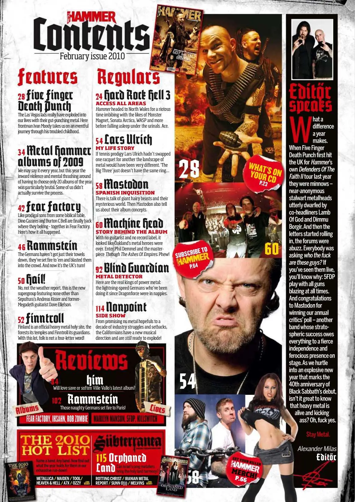 Metal Hammer - February 2010