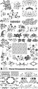 Vectors - Floral Ornaments Elements 11