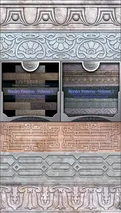 Sub Dimension Studio - World Matters Borders Pattern vol 1-2