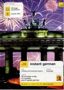 Teach Yourself Instant German Package (Book+2cds)