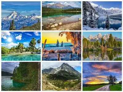 200 Beautiful Landscapes HD Wallpapers (Set 50)