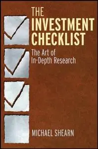 The Investment Checklist: The Art of In-Depth Research (Repost)
