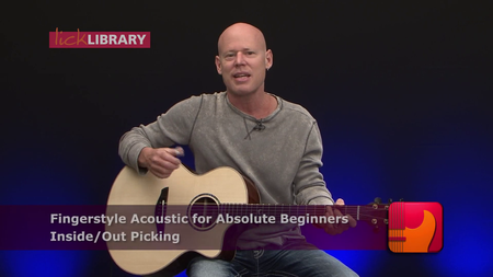 Lick Library - Fingerstyle Acoustic Guitar For Absolute Beginners