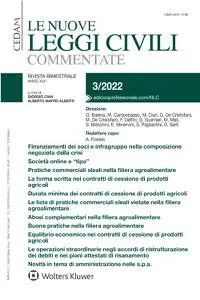 Le Nuove Leggi Civili Commentate - Maggio-Giugno 2022