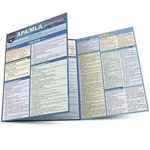 APA/MLA Guidelines - 7th/9th Editions Style Reference for Writing: a QuickStudy Laminated Guide