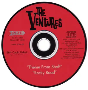 The Ventures - Theme From Shaft (1972) & Rocky Road (1976) [1997, 2 in 1, One Way 72438 19389 28]
