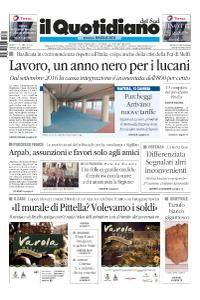 il Quotidiano del Sud Basilicata - 20 Ottobre 2017