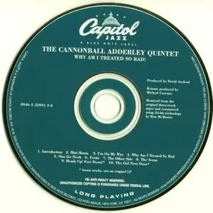 Cannonball Adderley - Why Am I Treated So Bad! (1967) {Capitol Jazz 094635299120  rel 2006}