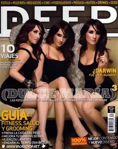 Dulce Maria Deep Magazine - February 2009 Mexico