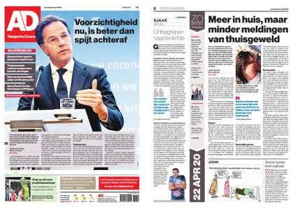 Algemeen Dagblad - Den Haag Stad – 22 april 2020