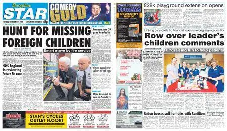 Shropshire Star Shrewsbury Edition – November 21, 2017