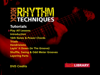 Lick Library - Rock Rhythm Techniques by Danny Gill [repost]