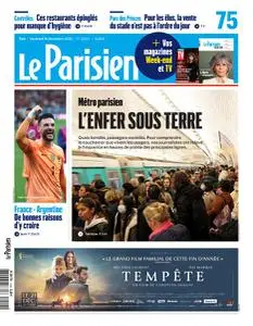 Le Parisien du Vendredi 16 Décembre 2022