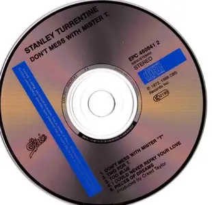 Stanley Turrentine - Don't Mess With Mister T. (1973) [Remastered 1988]