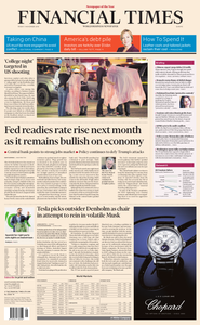 Financial Times Europe – 09 November 2018