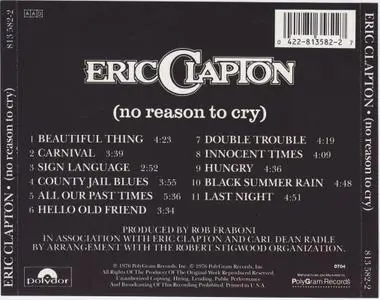 Eric Clapton - No Reason To Cry (1976)