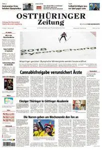 Ostthüringer Zeitung Stadtroda - 09. Februar 2018