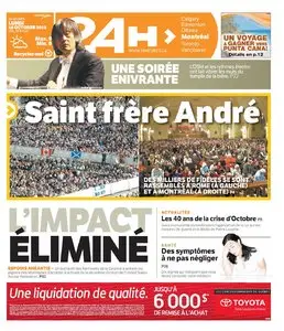 JOURNAL 24 H  18 OCTOBRE 2010