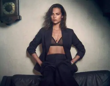 Alicia Vikander by Dima Hohlov for Interview Russia December 2013