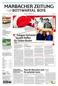 Marbacher Zeitung - 13. Dezember 2017