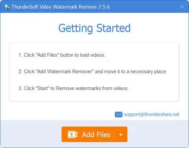 ThunderSoft Video Watermark Remove 8.1.0