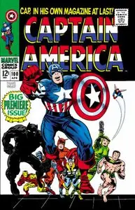 Captain America v1 #100-454 (1968-1996) Complete