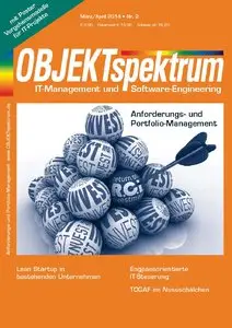 OBJEKTspektrum - Zeitschrift für Software-Engineering und Management März/April 02/2014