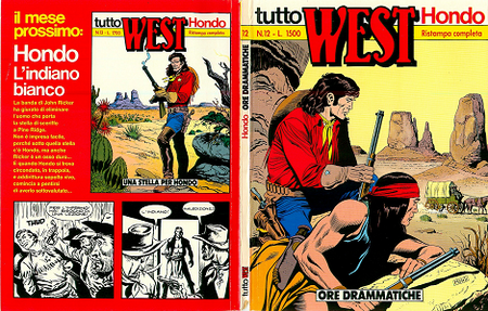 Tutto West - Volume 12 - Hondo - Ore Drammatiche
