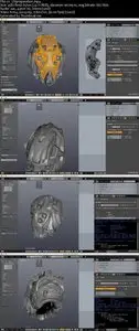 Blender Cookie - Texturing and Shading a Sci-Fi Helmet