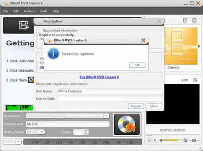 Xilisoft DVD Creator 6.0.7.0521