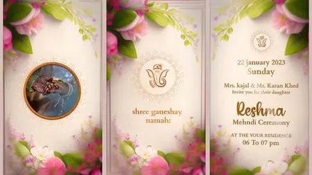 Indian Wedding Invitation After Effects 51149229