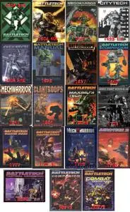 19 Battletech - Mechwarrior RPG Rule Books