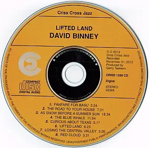David Binney - Lifted Land (2013) {Criss Cross}