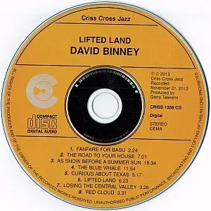 David Binney - Lifted Land (2013) {Criss Cross}