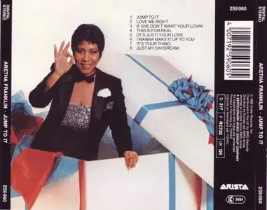 Aretha Franklin - Jump To It (1982) [1988, Reissue]