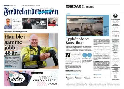 Fædrelandsvennen – 11. mars 2020