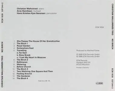 Christian Wallumrød Trio - No Birch (1998)