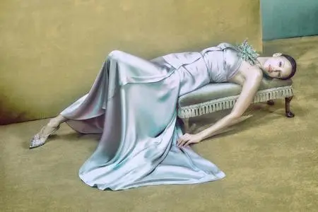 Irina Shayk by Elizaveta Porodina for Vogue Spain & Vogue UK February 2023