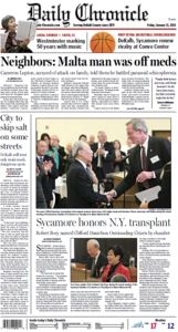 Daily Chronicle, 31. January 2014