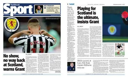 The Herald Sport (Scotland) – November 14, 2018
