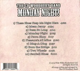 The CD Woodbury Band - Monday Night! (2013)