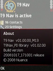 Nuance T9 Nav v1.0