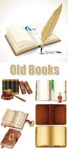 Old Books Vector