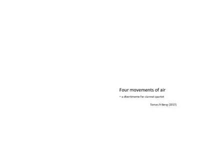 Four movements of air