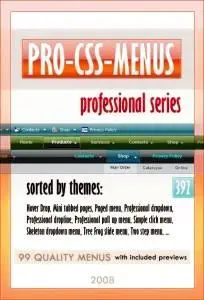PRO CSS MENU - Professional Sries
